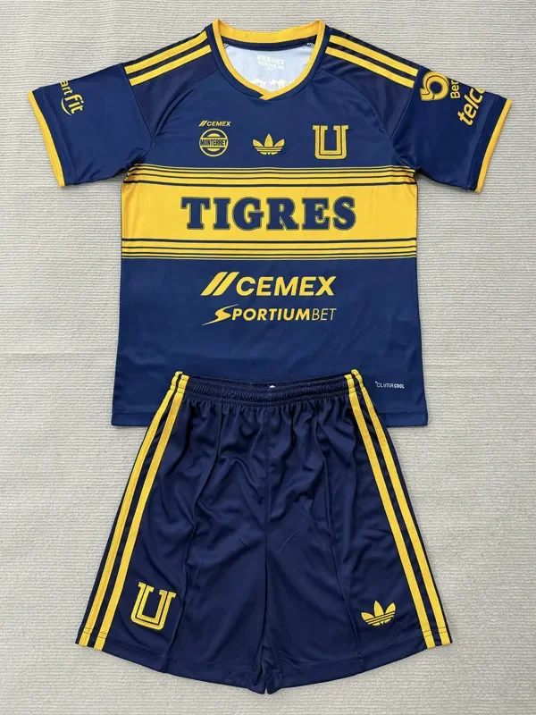 26-27 Tigres UANL Away Kids Soccer Jersey