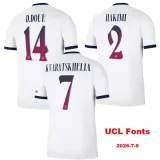 26-27 PSG Away Long Sleeve Soccer Jersey (长袖)