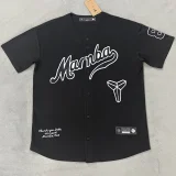26-27 Mamba # 24 Black Casual Edition Baseball Jersey