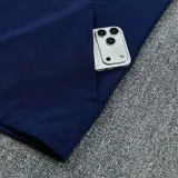 26-27 Bayern Royal blue Windbreaker Suit (风衣套装)