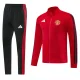 26-27 Man Utd Red Jacket Tracksuit #01
