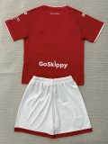 26-27 Bristol City Home Kids Soccer Jersey