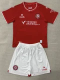 26-27 Bristol City Home Kids Soccer Jersey