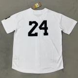 26-27 Mamba # 24 White Casual Edition Baseball Jersey