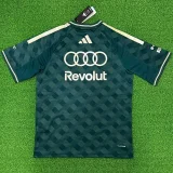 2026 Audi Green T-Shirts Racing Suit (Football Jersey Size)(圆领)