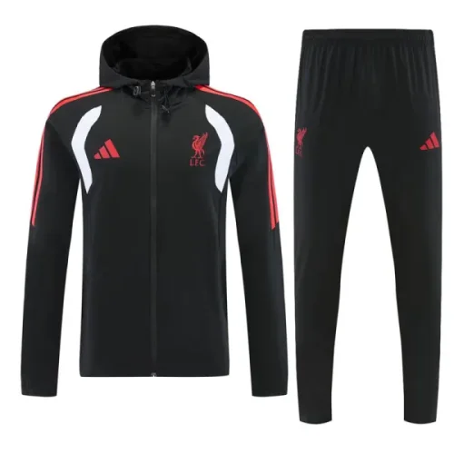 26-27 LIV Black Windbreaker Suit (风衣套装)