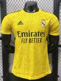26-27 RMA Yellow ‌Player Version Soccer Jersey