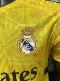 26-27 RMA Yellow ‌Player Version Soccer Jersey