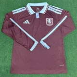 26-27 Aston Villa Home Long Sleeve Soccer Jersey (长袖)