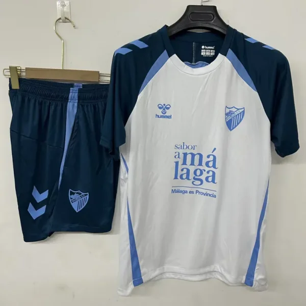 26-27 Malaga White Training Short Suit