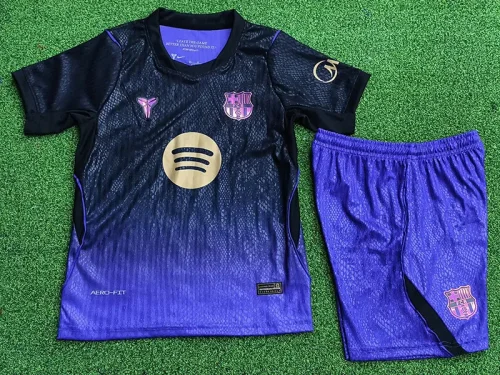 26-27 BAR Away Kids Player Version Soccer Jersey (球员童装)