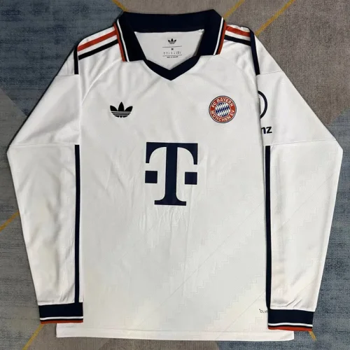 26-27 Bayern Away Long Sleeve Soccer Jersey (长袖)