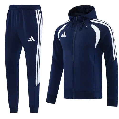 2026 AD Royal blue Hoodie Jacket Tracksuit #AM06