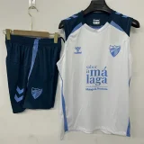 26-27 Malaga White Tank top and shorts suit (背心短裤)