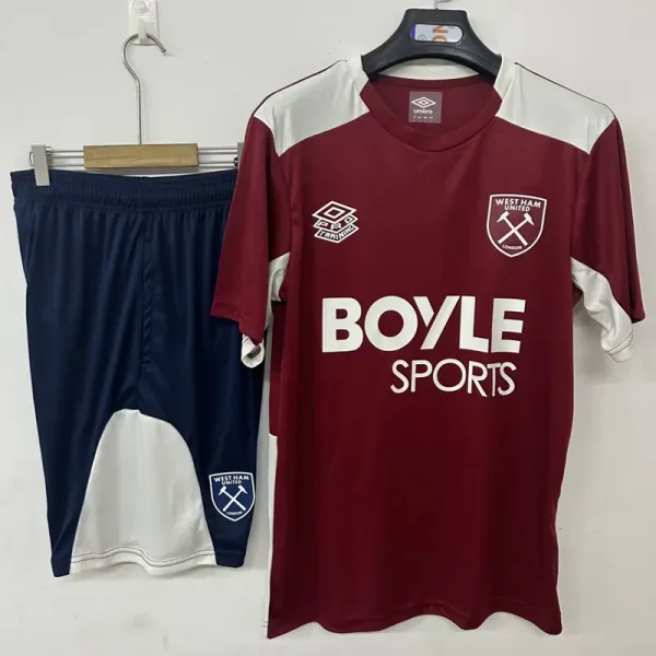 26-27 West Ham Red Training Short Suit
