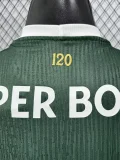 26-27 Sporting Lisbon Home Player Version Soccer Jersey