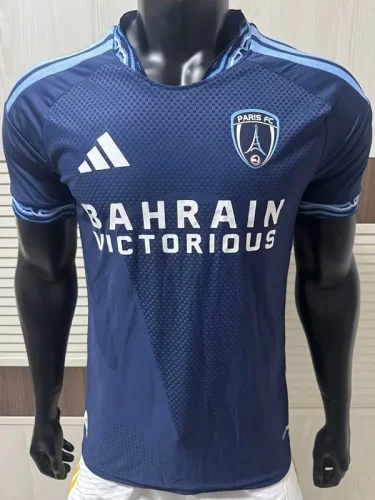 26-27 Paris FC Home Player Version Soccer Jersey