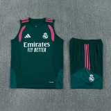 26-27 RMA Dark green Tank top and shorts suit