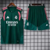 26-27 RMA Dark green Tank top and shorts suit