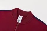 26-27 BAR Brown Red Jacket Tracksuit #01