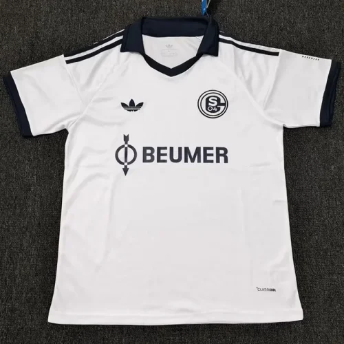 26-27 Schalke 04 Away Fans Soccer Jersey