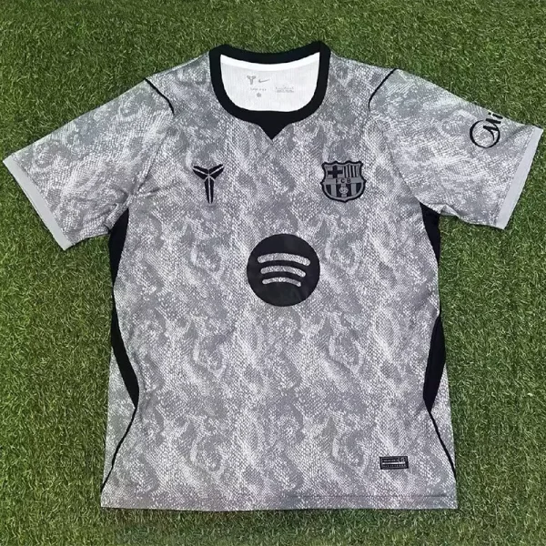 26-27 BAR Grey Goalkeeper Fans Soccer Jersey