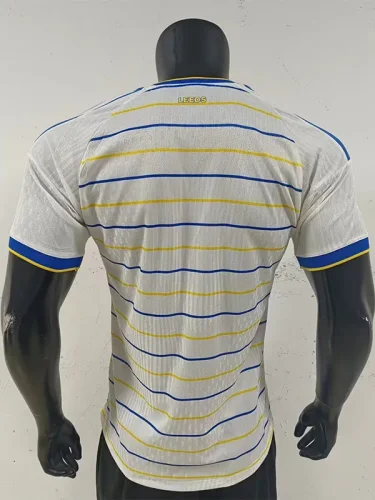 26-27 Leeds United Home Player Version Soccer Jersey