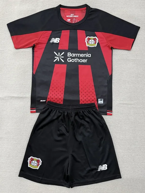 26-27 LeverKusen Home Kids Soccer Jersey