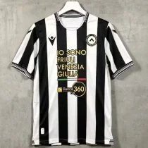 26-27 Udinese Home Fans Soccer Jersey 26-27 Udinese Home Fans Soccer Jersey