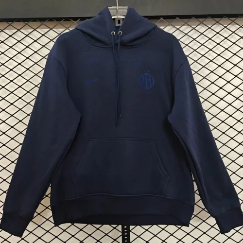 26-27 INT Royal blue Hoody 宝蓝色(加绒)黑标