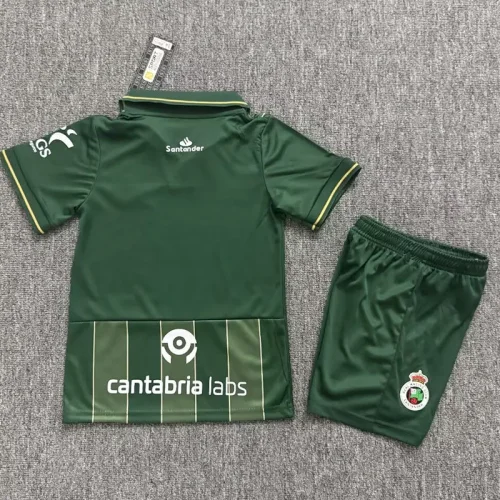 26-27 Racing de Santander Away Kids Soccer Jersey