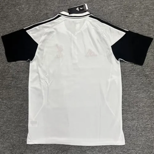 26-27 LIV White Polo Short Sleeve (半拉链)