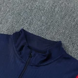 26-27 PSG Royal blue Half Pull Tracksuit (半拉链)