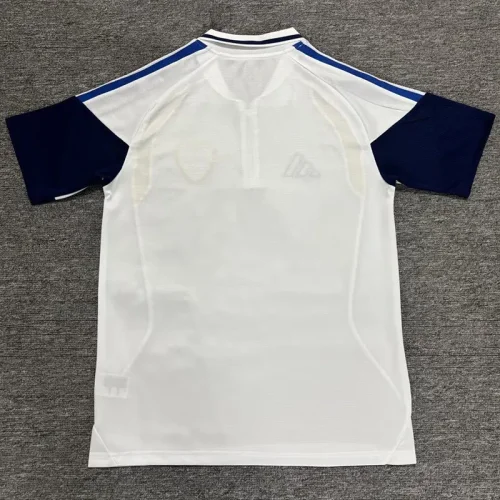 26-27 Boca Juniors White Polo Short Sleeve (半拉链)