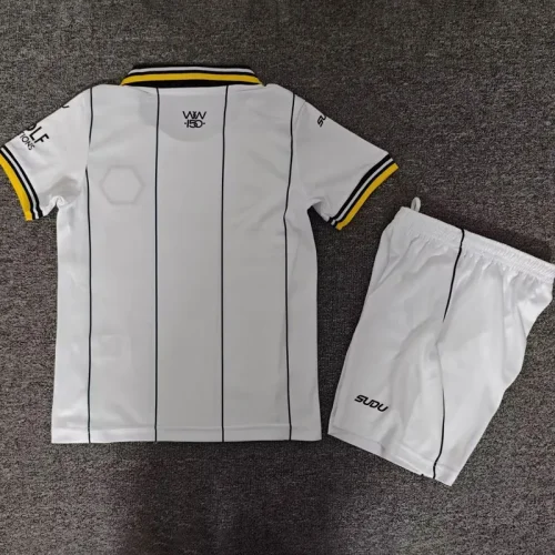 26-27 Wolves Away Kids Soccer Jersey