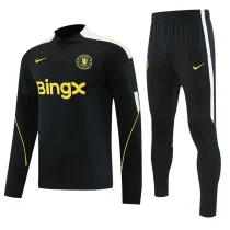 26-27 CHE Black Half Pull Tracksuit (半拉链) 26-27 CHE Black Half Pull Tracksuit (半拉链)