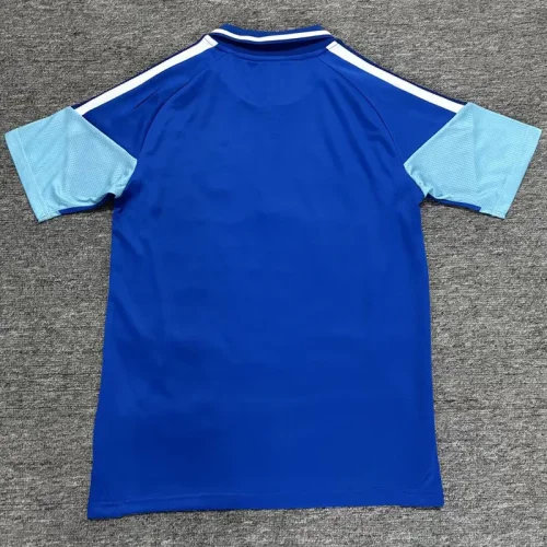 26-27Nottingham Forest Blue Polo Short Sleeve (半拉链)