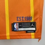 25-26 Hornets KNUEPPEL #7 Orange City Edition Top Quality Hot Pressing NBA Jersey(V领)