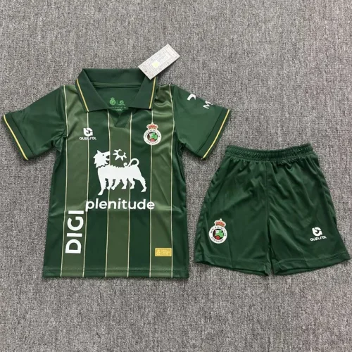 26-27 Racing de Santander Away Kids Soccer Jersey