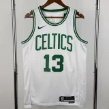 Celtics GEORGE #13 White Top Quality Hot Pressing NBA Jersey