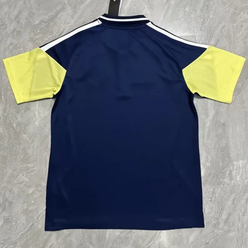 26-27 Fenerbahce Royal blue Polo Short Sleeve (半拉链)