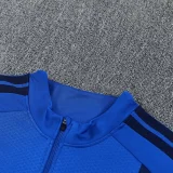 26-27 Man Utd Fancy blue Half Pull Tracksuit (半拉链)