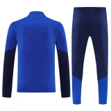 26-27 Man Utd Fancy blue Half Pull Tracksuit (半拉链)