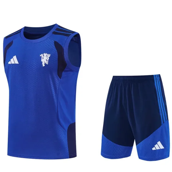 26-27 Man Utd Fancy blue Tank top and shorts suit