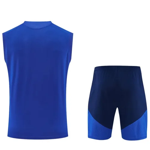 26-27 Man Utd Fancy blue Tank top and shorts suit