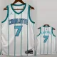 Hornets KNUEPPEL #7 White Home Top Quality Hot Pressing NBA Jersey (Trapeze Edition) 飞人版