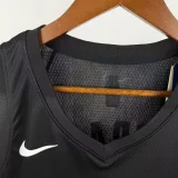25-26 Trail Blazers MORANT #1 Black Top Quality Hot Pressing NBA Jersey (V领)