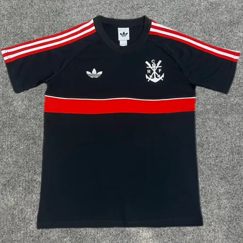 26-27 Flamengo Black Casual Edition Training shirts