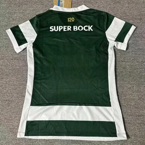 26-27 Sporting Lisbon Home Women Soccer Jersey (女)