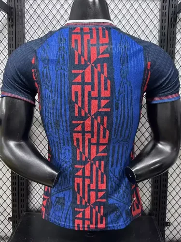 26-27 BAR Blue Red Special Edition Player Version Training shirts